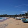 Sri Lanka, Arugam Bay beach, boats