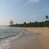 Sri Lanka, Koggala beach, wet sand