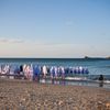 Sri Lanka, Nilaveli beach, evening swimming