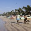 Sri Lanka, Weligama beach, low tide