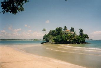 Sri Lanka, Weligama beach, Taprobane island