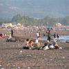 Syria, Kessab, Ras al-Bassit beach, garbage