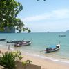 Thailand, Krabi, Ao Nang beach, boats to Raylay beach