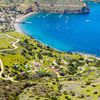 USA, California, Santa Catalina island, Two Harbors beach, campsite