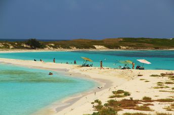 Venezuela, Los Roques, Cayo de Agua beach