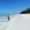 Zanzibar island, Paje beach, white sand
