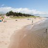 Canada, Prince Edward Island, Singing Sands beach, clear water