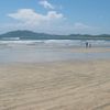 Costa Rica, Playa Tamarindo beach, low tide