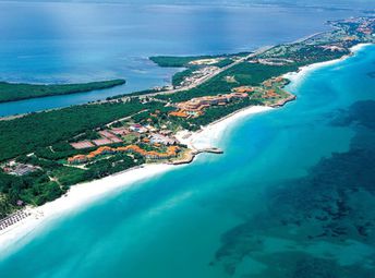 Cuba, Varadero, aerial view