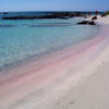 Greece, Crete island, Elafonisi beach, red sand