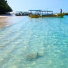 Indonesia, Gili Islands, Gili Air beach, clear water