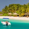 Kihaad Maldives beach, palms