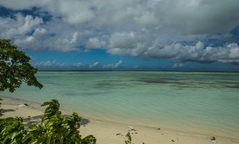 Кирибати, Киритимати (Остров Рождества), Пляж Лондон, внутренняя лагуна
