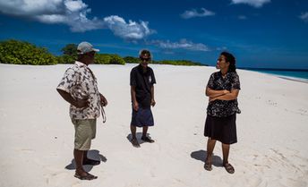 Kiribati, Kiritimati (Christmas Island), Poland beach