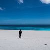 Кирибати, Киритимати (Остров Рождества), Пляж Поленд, голубая вода