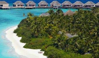 Maldives, Baa Atoll, Dusit Thani Maldives beach