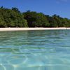 Maldives, Fehendhoo beach, view from water