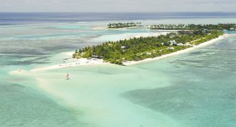 Maldives, Fun Island Resort beach