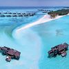 Maldives, Gili Lankanfushi, aerial view (north)