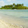 Maldives, Guraidhoo beach, pebble