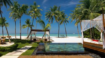 Мальдивы, Пляж отеля One&Only Reethi Rah