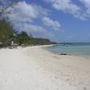 Mauritius island, Belle Mare beach, parasols