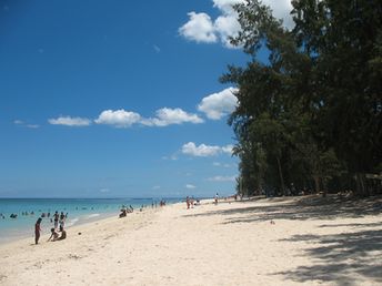 Mauritius island, Flic en Flac beach