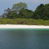 Myanmar (Burma), Lanbi Kyun, Lampi beach, view from sea