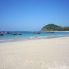 Myanmar (Burma), Ngapali beach, wet sand