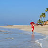 Myanmar (Burma), Ngwe Saung beach, walking