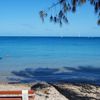 New Caledonia, Grande Terre, Baie des Citrons beach, pebble