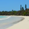 New Caledonia, Grande Terre, Kuto beach, wet sand
