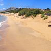 Portugal, Madeira, Porto Santo beach, wet sand