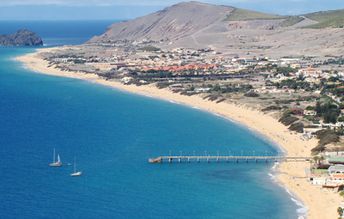 Portugal, Madeira, Porto Santo island, beach