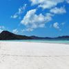 Seychelles, Praslin, Anse Volbert beach, white sand