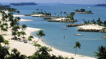 Singapore, Sentosa, Siloso-Palawan-Tanjong beaches