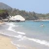 Colombia, La Piscina beach, water edge