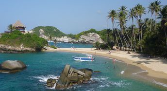 Colombia, Tayrona, Cabo San Juan de Guia beach