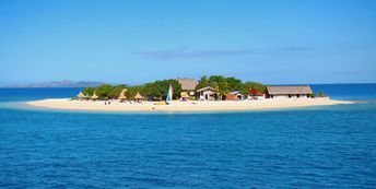 Фиджи, острова Маманука, остров South Sea, пляж