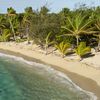 Fiji, Yasawa Islands, Drawaqa island, palm beach