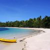 Fiji, Yasawa Islands, Nanuya Lailai island, Blue Lagoon beach, kayak