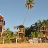 Goa, Anjuna beach, shacks