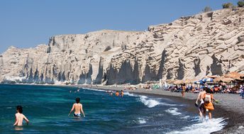 Greece, Santorini, Vlychada beach