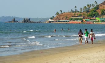 India, Goa, Arambol beach