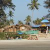 India, Goa, Arambol beach, view from water