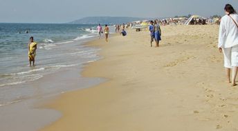 India, Goa, Candolim beach