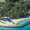 Maldives, Kuramathi beach, pool area