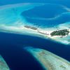 Maldives, North Ari Atoll, Constance Moofushi, aerial