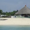 Maldives, Thulhaadhoo beach, pavilion