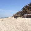 Peru, Mancora region, Las Pocitas beach, sand